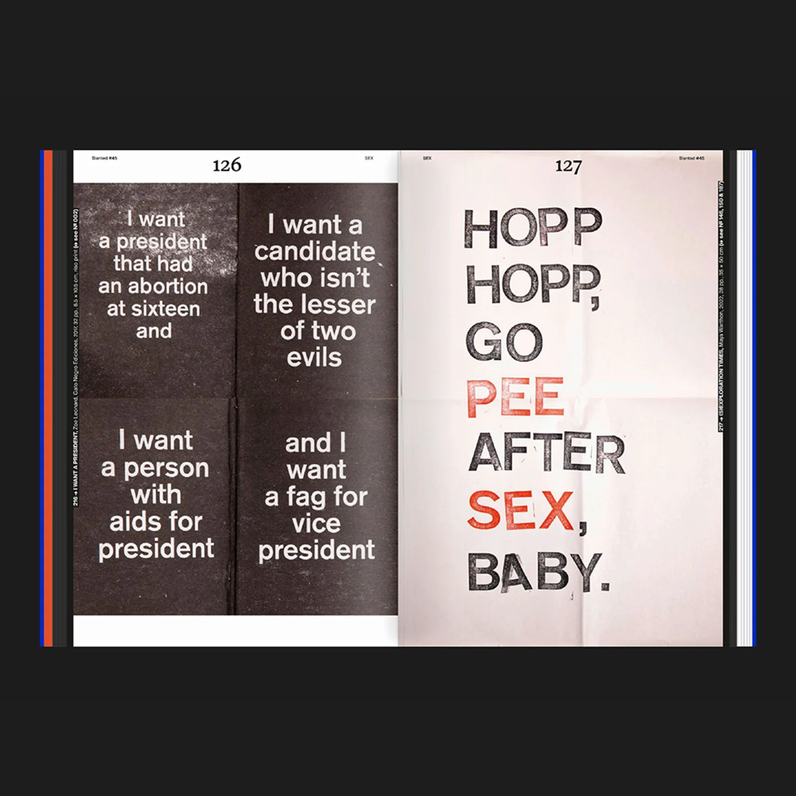 Slanted #45 — Sex